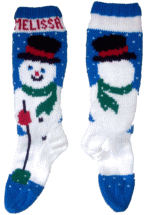 Snowman Christmas Stocking