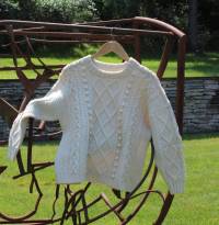 Deborah's Aran Sweater
